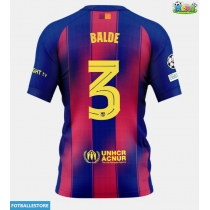 Barcelona Alejandro Balde #3 Hjemmedrakt 2025-26 Kortermet